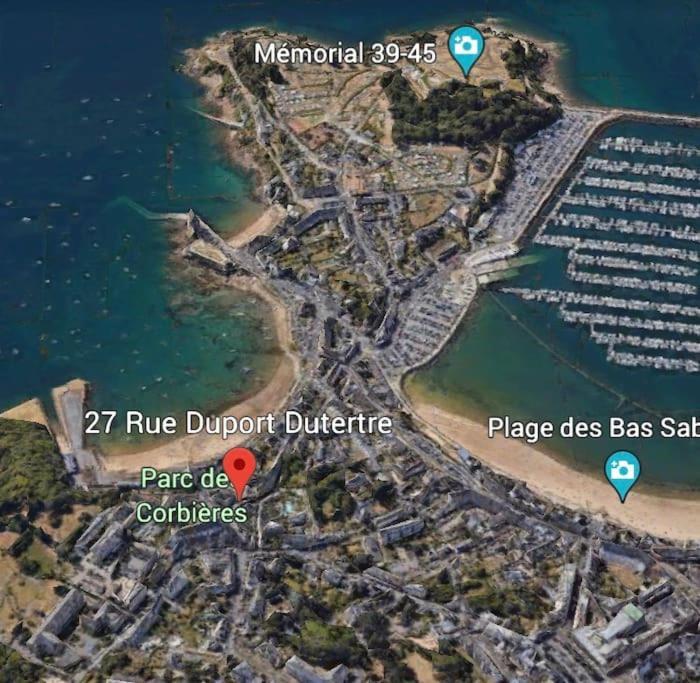  Kraou Kezeg   à 50m de la mer - 2/4 pers. Saint-Malo Eksteriør bilde