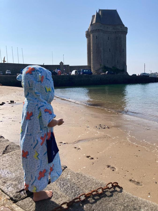 Kraou Kezeg   à 50m de la mer - 2/4 pers. Saint-Malo Eksteriør bilde