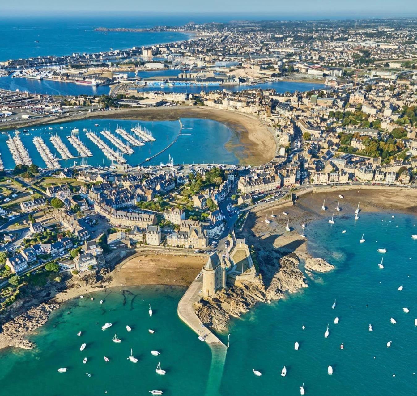  Kraou Kezeg   à 50m de la mer - 2/4 pers. Saint-Malo Eksteriør bilde